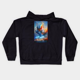 Ice and Fire Kids Hoodie